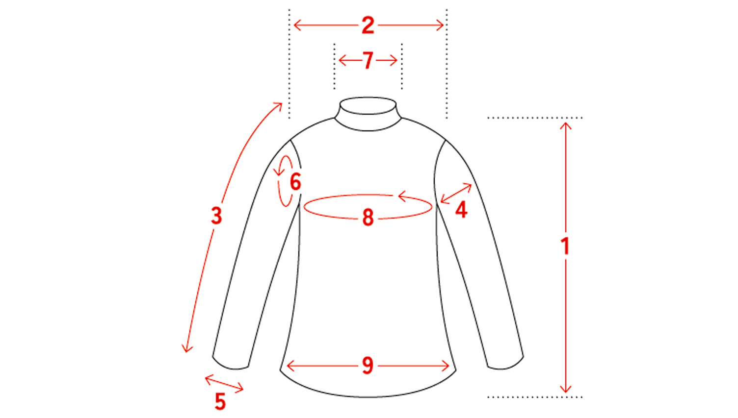 タートルネック 図柄
