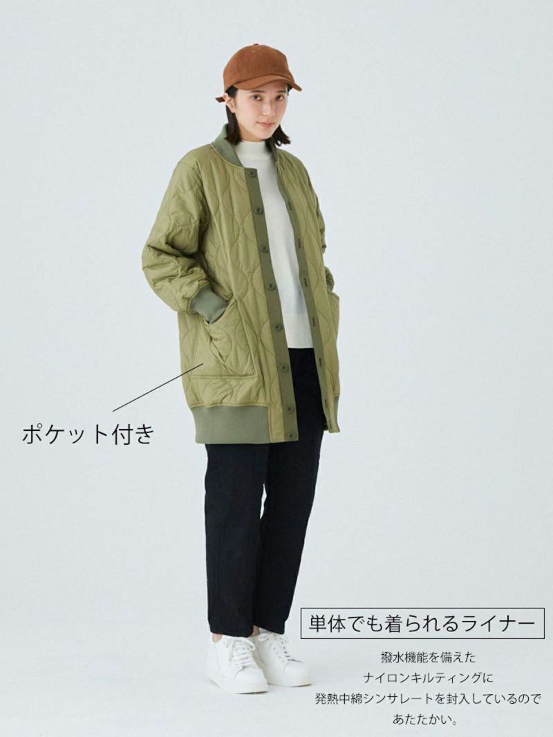 美品】【lelill】3WAYバックタックモッズコート2022AW 競売