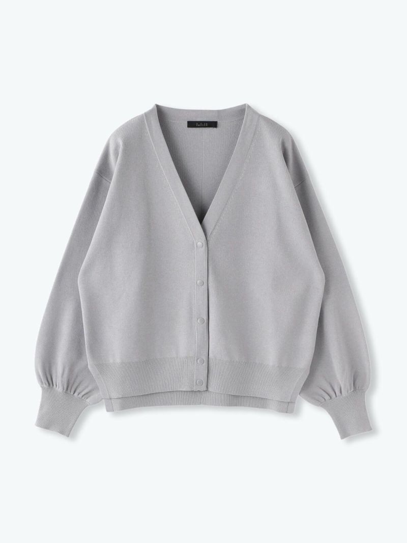 レリル(lelill) ｜【高機能素材】ハイテクニット 畦カーディガン 