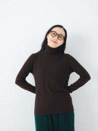 Pont de Chalons ポンデシャロン Ly/コットンテレコ ハイネック プルオーバー 22452612 日本製 楽天市場】【SALE！50%OFF】ポンデシャロン Pont de Chalons