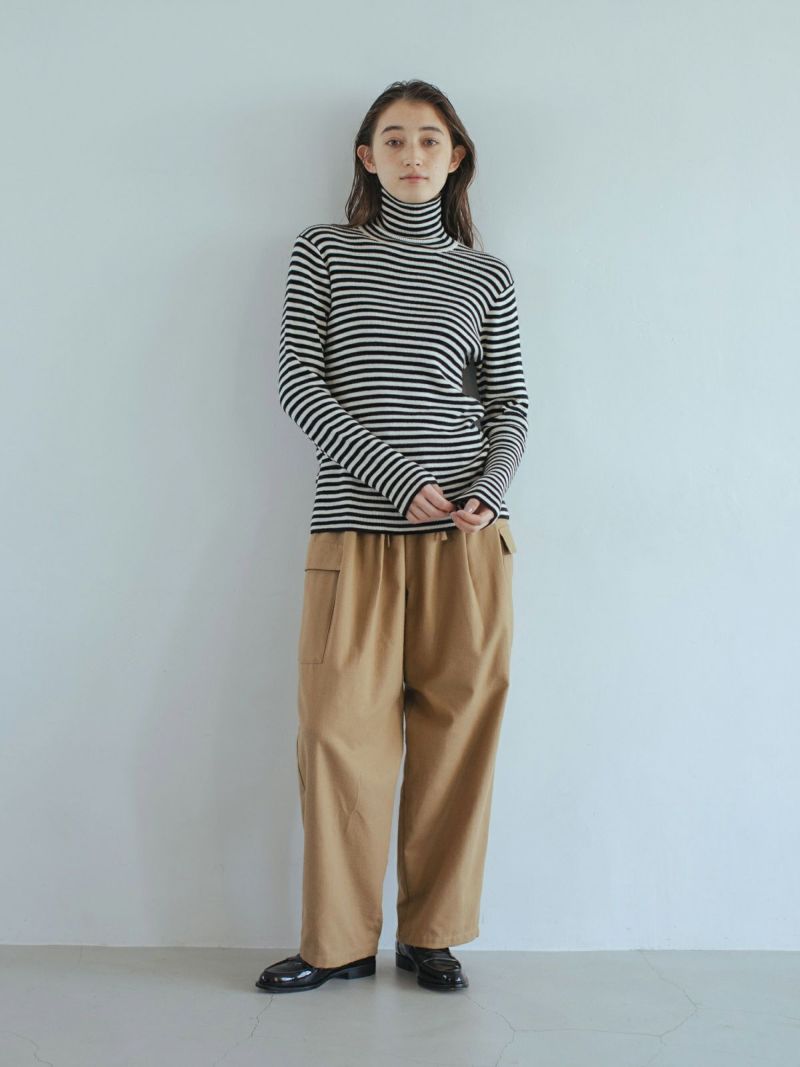812t*新品 ソソット×BEST OF MORRIS ワイドパンツ. sosotto｜FABLIC BY BEST OF MORISS/スカート見えパンツ - PONT