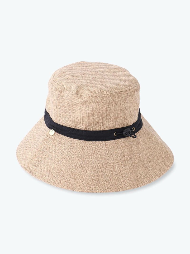ポンデシャロン　コカゲル　ジュートライクハット　ベージュ Pont de Chalons ポンデシャロン × コカゲル】コラボ ジュート
