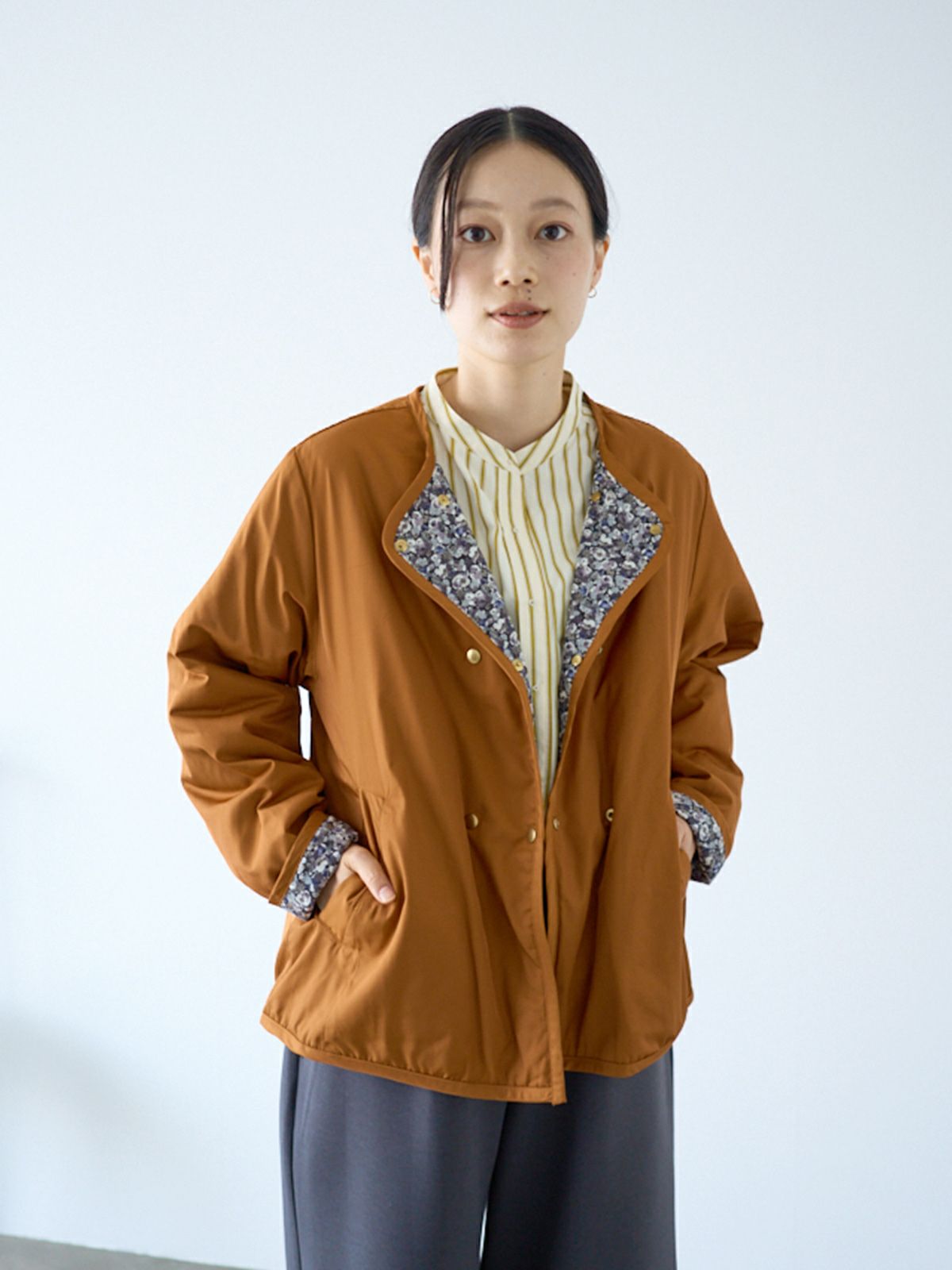 yori コットン中綿ジャケット OUTER Pre Order 10％OFF