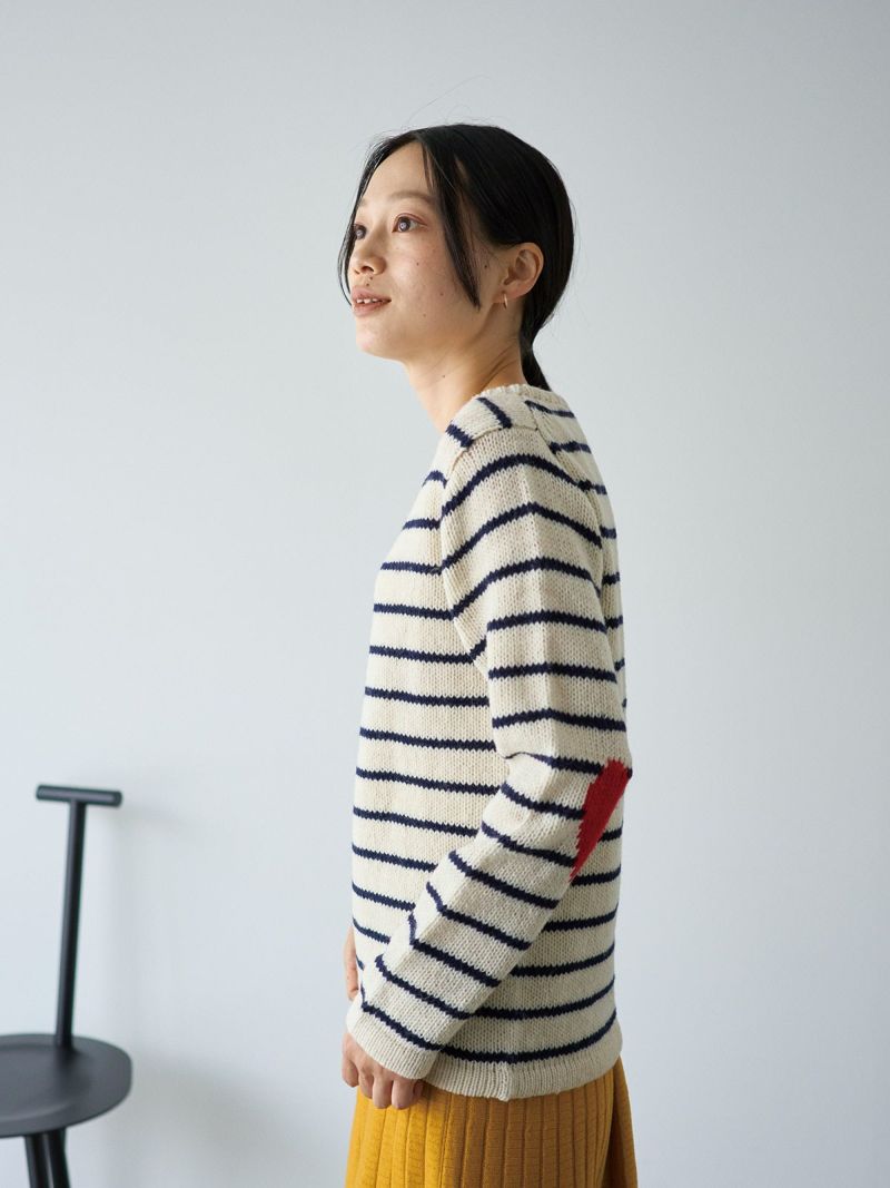 【SALE セール】Pont de Chalons (ポンデシャロン) | 洗えるパネルボーダーニットPO | トップス ボーダー ニット SALE セール】Pont de Chalons (ポンデシャロン) | 洗えるパネル