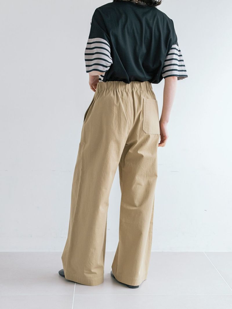 Pont de Chalons (ポンデシャロン) | クレイジーボーダーT (オフホワイトxトープ/ネイビーxベージュ) | トップス Tシャツ カットソー 半袖 Pont de Chalons (ポンデシャロン) | クレイジーボーダーT (オフ