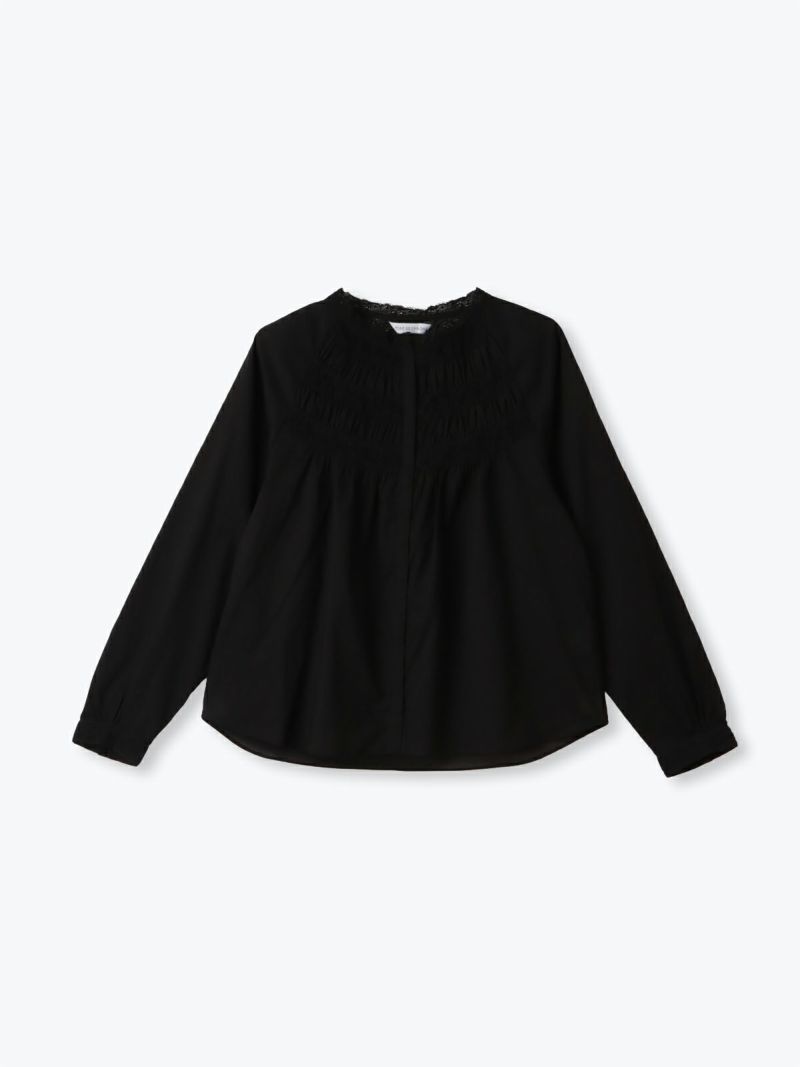 ★ Pont de Chalons 花柄 ラウンドカラー シャツ ブラウス ブラウス・シャツ | PONT DE CHALONS ONLINE SHOP