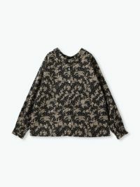 sosotto ソソット リバティ ブラウス 2wayシャーリングブラウス