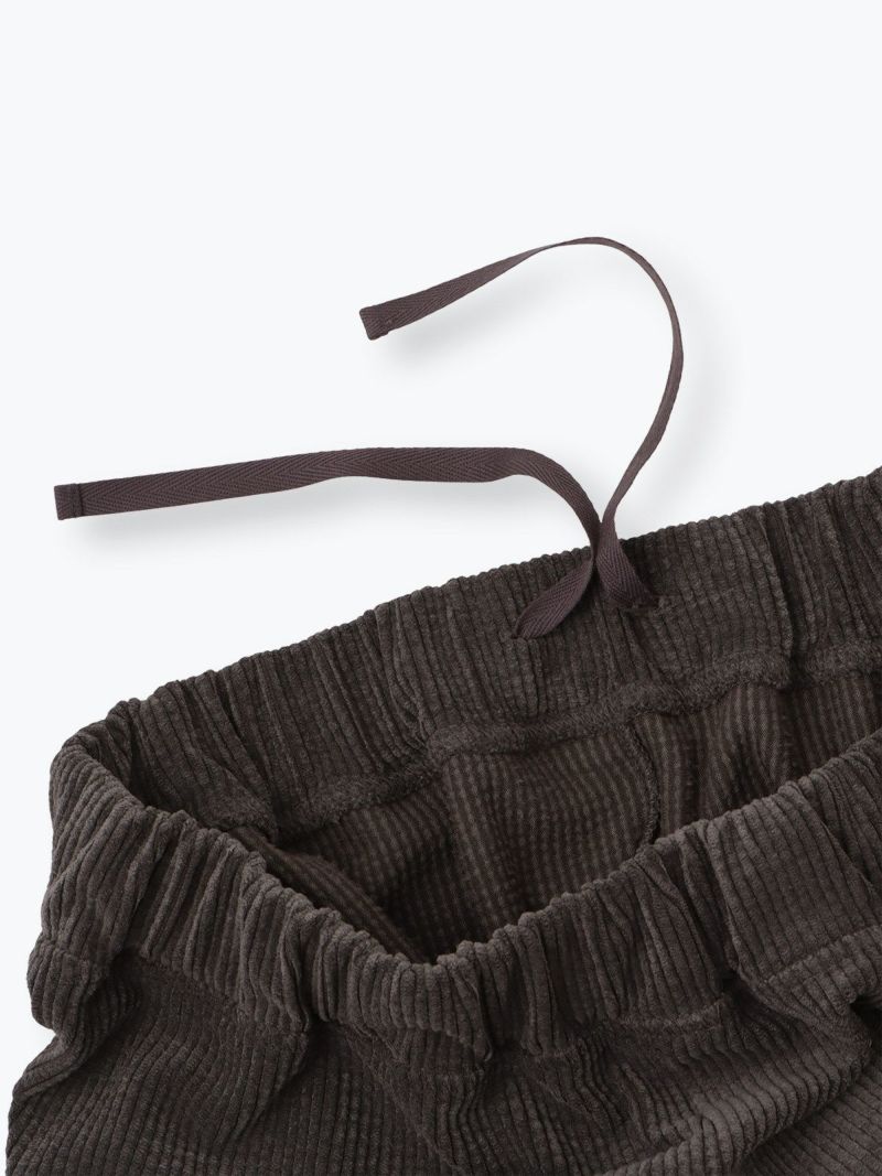 コーデュロイライクドロストパンツ PONT DE CHALONS ポンデシャロン