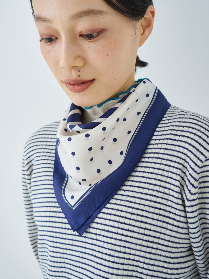 ドット柄シルク comme des garçons スカーフ COMME des GARCONS コムデギャルソン スカーフ ストール - メルカリ