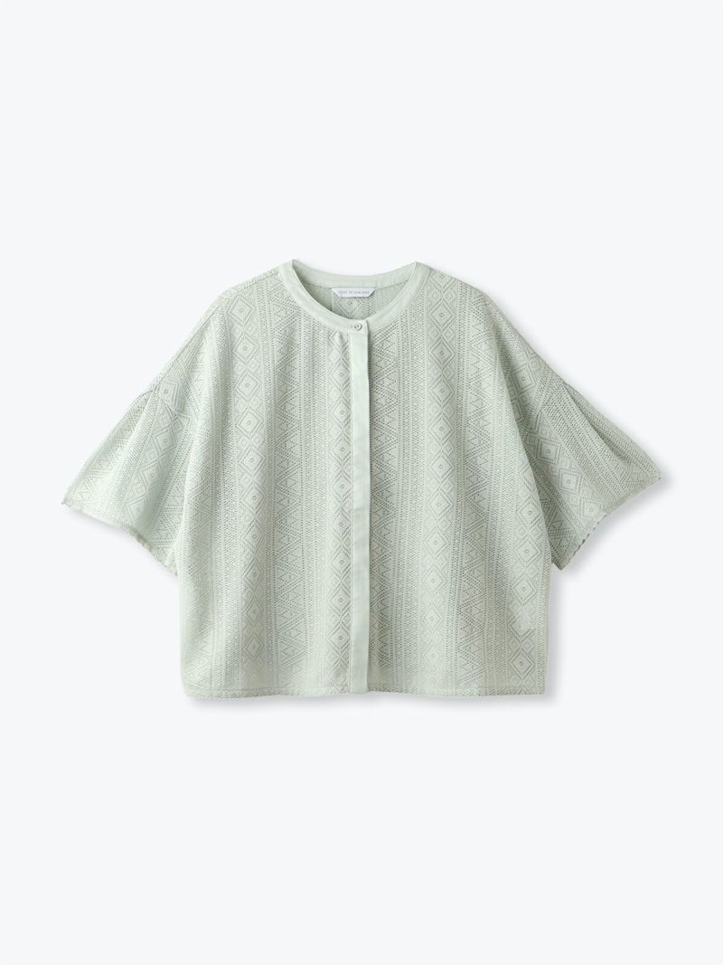 【SALE セール】Pont de Chalons (ポンデシャロン) | CHECK/無地 ハシゴレースSH (yellow) | ブラウス トップス 楽天市場】Pont de Chalons ポンデシャロン 無地/ドット レース