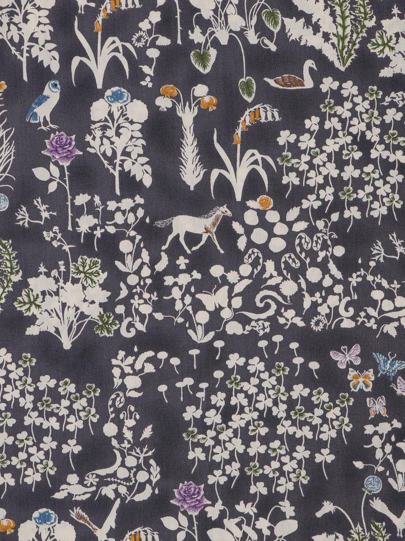 sosottoリバティ チビ衿 ピンタック 前開き ワンピース LIBERTYPRINTチビ衿ピンタック前開きワンピース sosotto