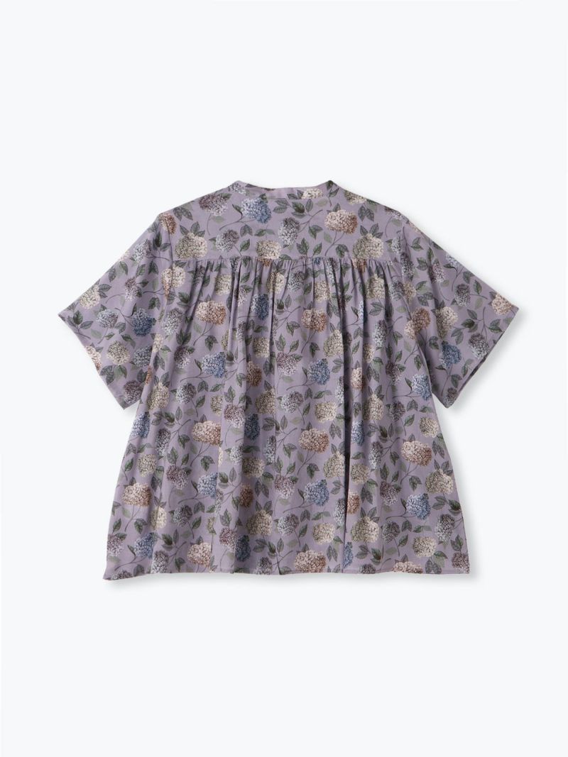 ラスト1点】LIBERTYPRINTギャザーブラウス sosotto ソソット