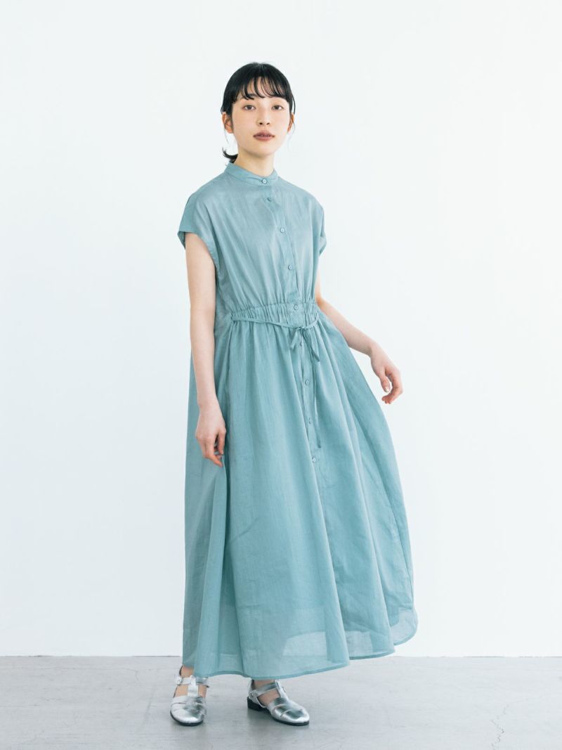 ポンデシャロン/ロングワンピース Pont de Chalons SALE ポンデシャロン 前開きワンピース ロング
