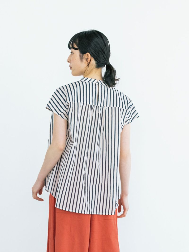 オリジナルDOT/STRIPEブラウス PONT DE CHALONS ポンデシャロン
