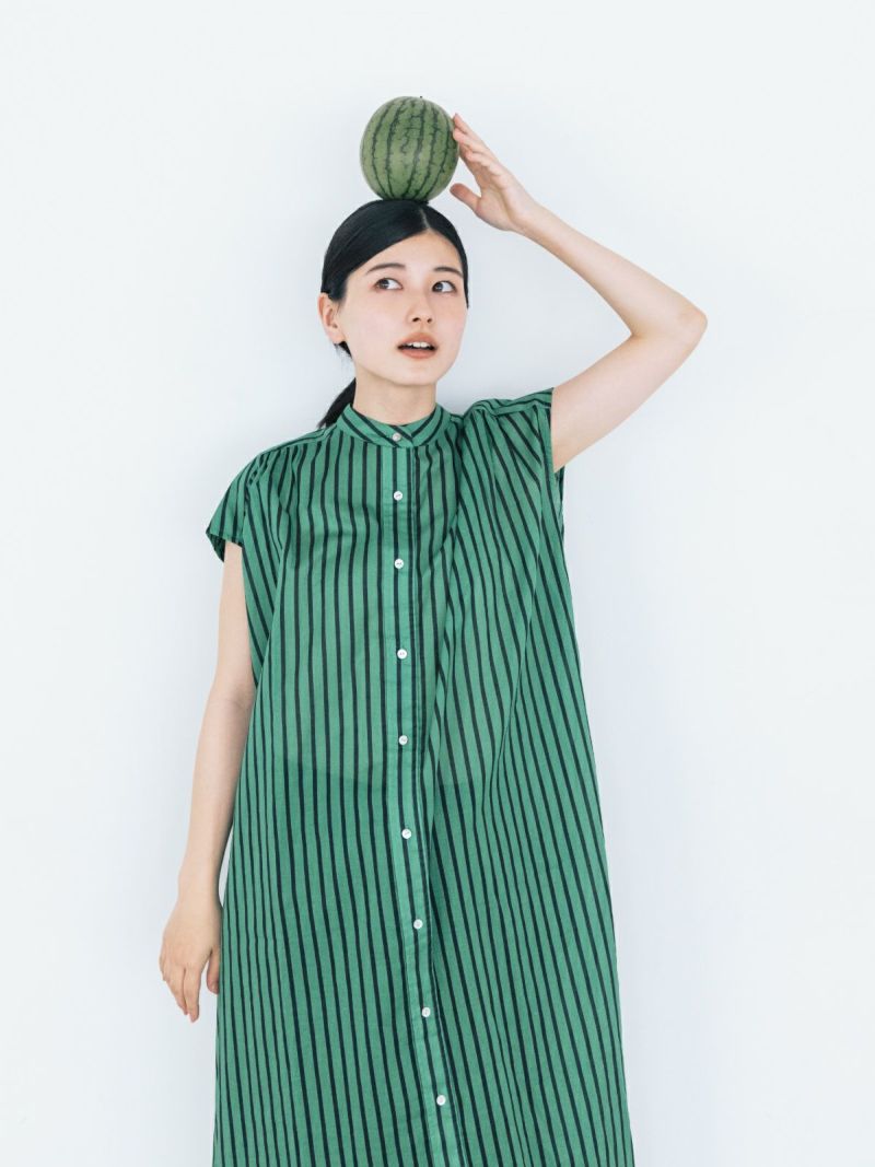 予約商品：BK：8月上旬/GR：即日発送】オリジナルDOT/STRIPE