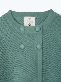 ぽこぽことした表情がかわいい】ポップコーン編ジャケット PONT DE