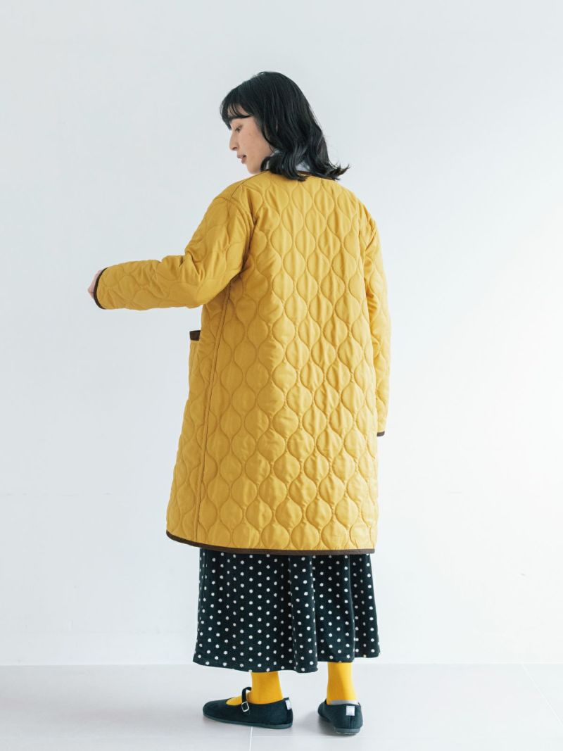 洗えるキルティングリバーシブルコート PONT DE CHALONS ポンデ