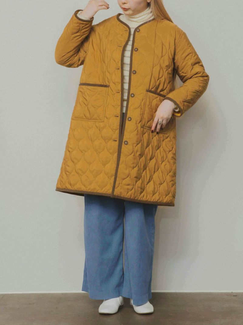 洗えるキルティングリバーシブルコート PONT DE CHALONS ポンデ