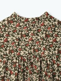 フラワープリントギャザーワンピース PONT DE CHALONS ポンデシャロン