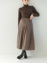 kuttantanページ 花柄プリントタックスカート sosotto ソソット | PONT DE