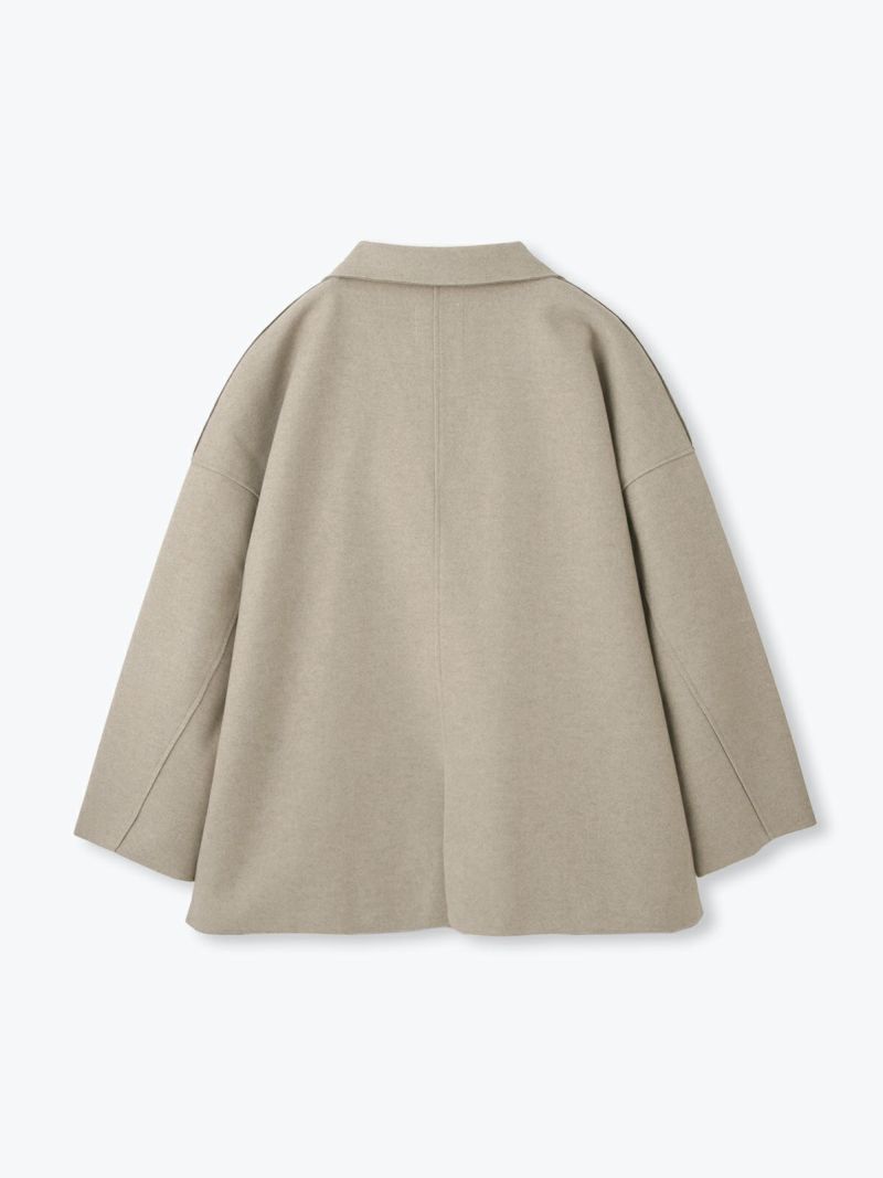 ウールライクワイドテーラーハーフコート sosotto ソソット | PONT DE