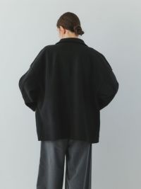 【美品】ビュルデサボン　ウール100%ハーフコート　ブラック ウール ハーフコートのおすすめ人気商品一覧 通販 - Yahoo!ショッピング