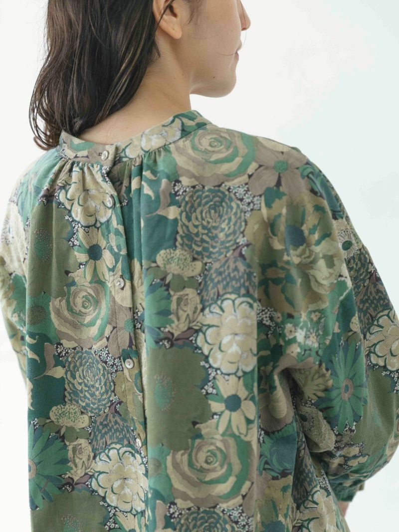 LIBERTYコーデュロイ2WAYスタンドブラウス sosotto ソソット | PONT DE