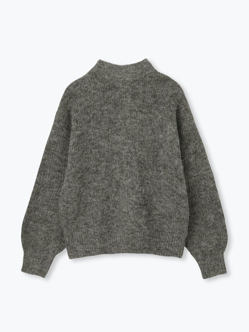 【45rpm】アルパカ混　ポンチョ　ローゲージ 45rpm】アルパカ混 ポンチョ ローゲージ