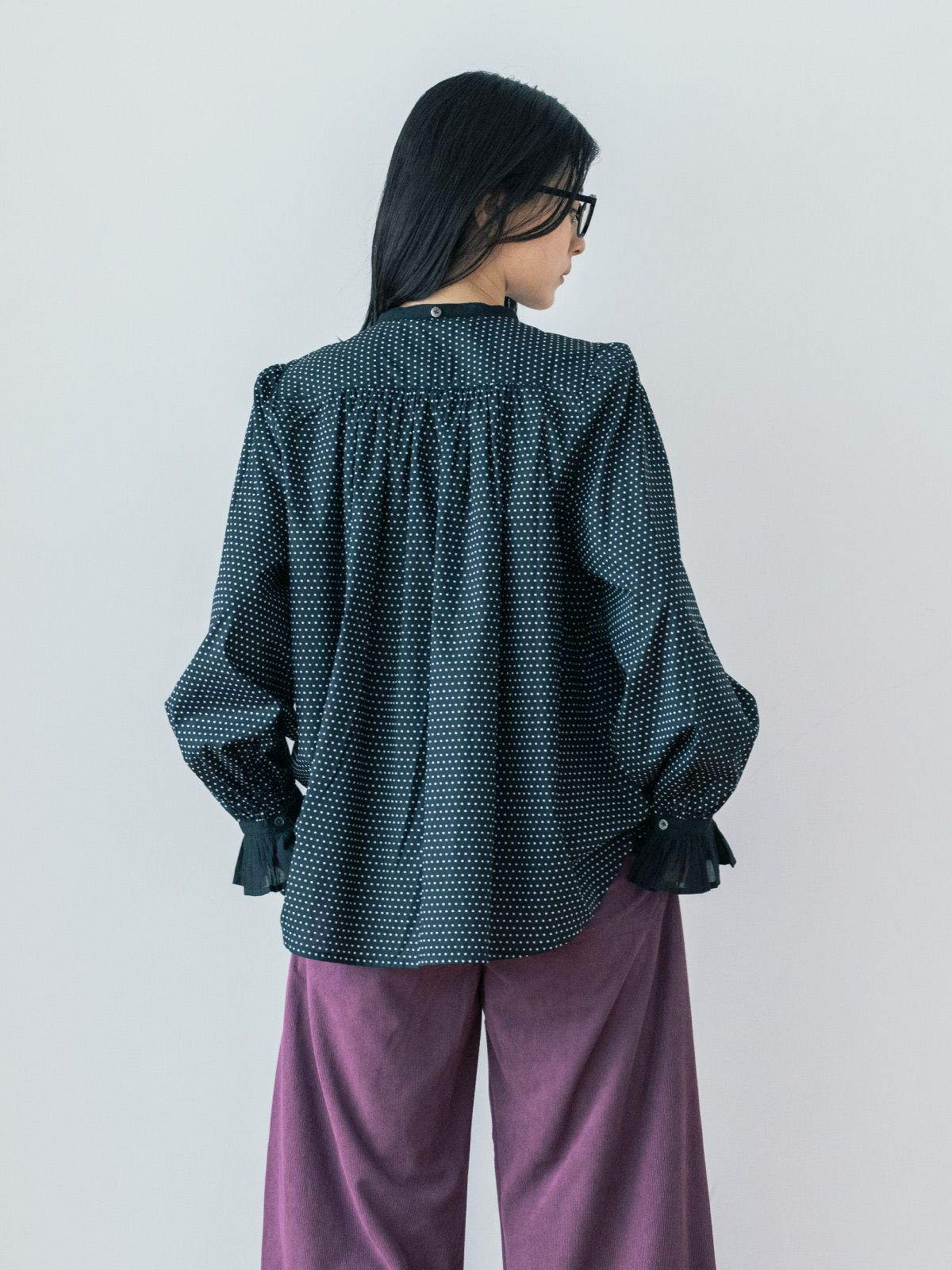 付け衿フリルブラウス 春の感謝祭 | PONT DE CHALONS ONLINE SHOP