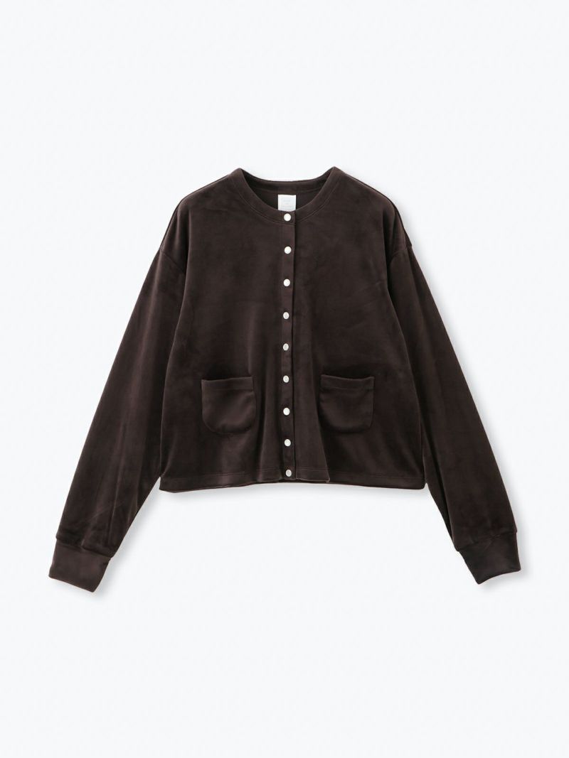 【Midas】 ベロアロングカーディガン midas ミダス ロング カーディガン MIDAS ベロア ロングカーディガン