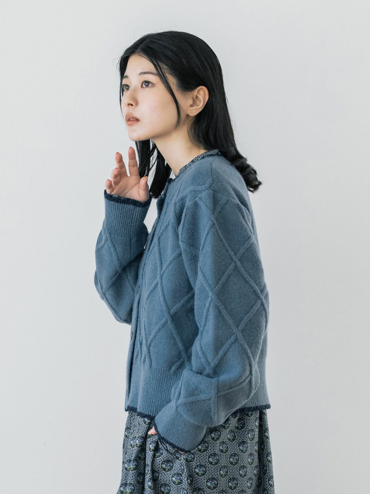 ハート刺繍チロルカーディガン archive marche | PONT DE CHALONS