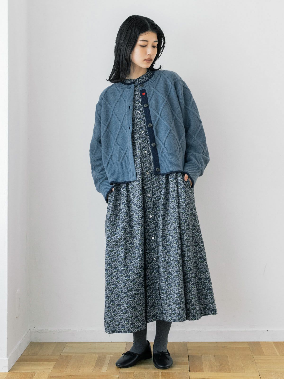 Life Hapisanさんで【ハート刺繍チロルカーディガン】を ご紹介