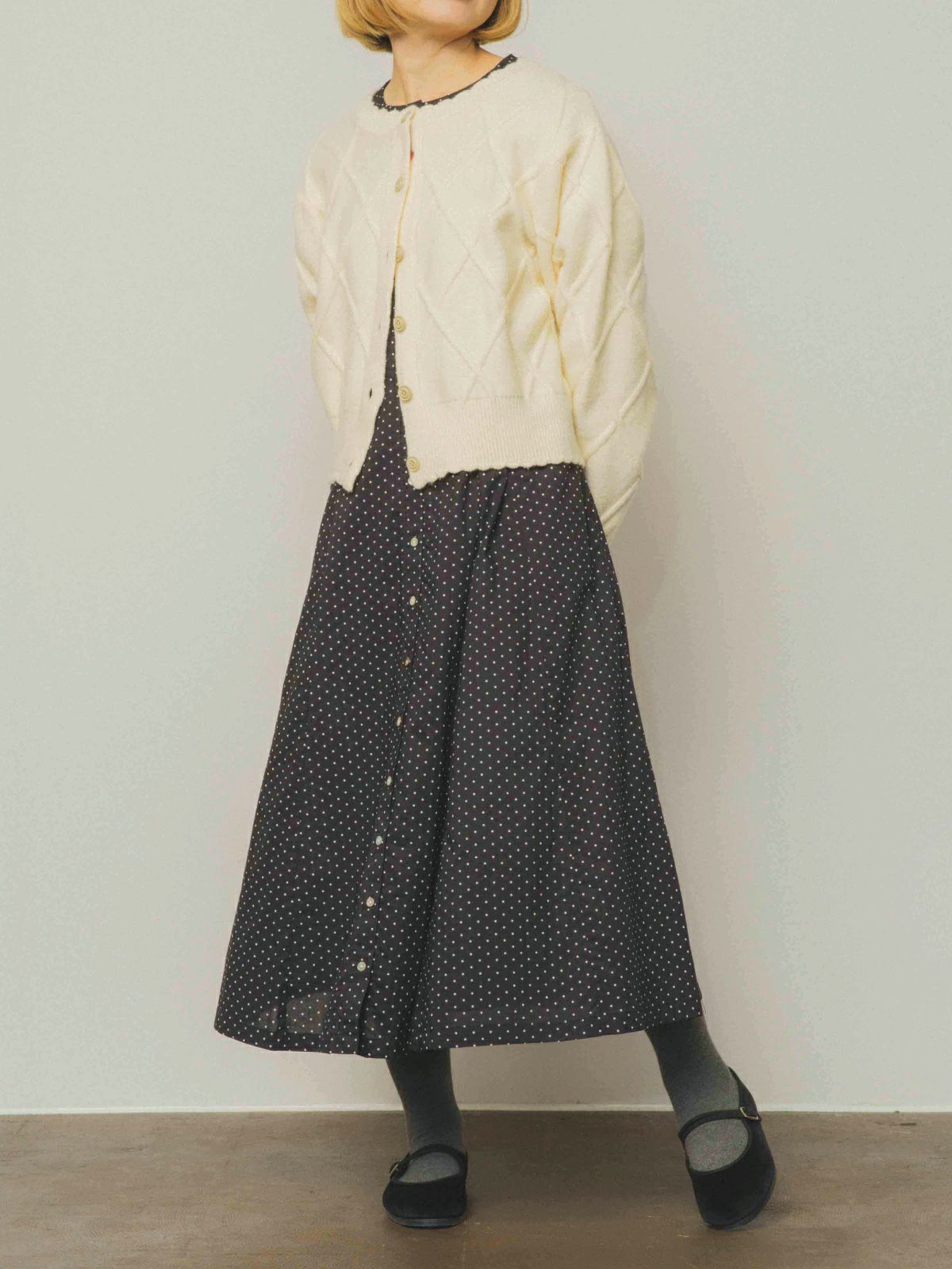 ハート刺繍チロルカーディガン 【新品】 ポンデシャロン | ハート刺繍チロルカーディガン - agua.nagoya