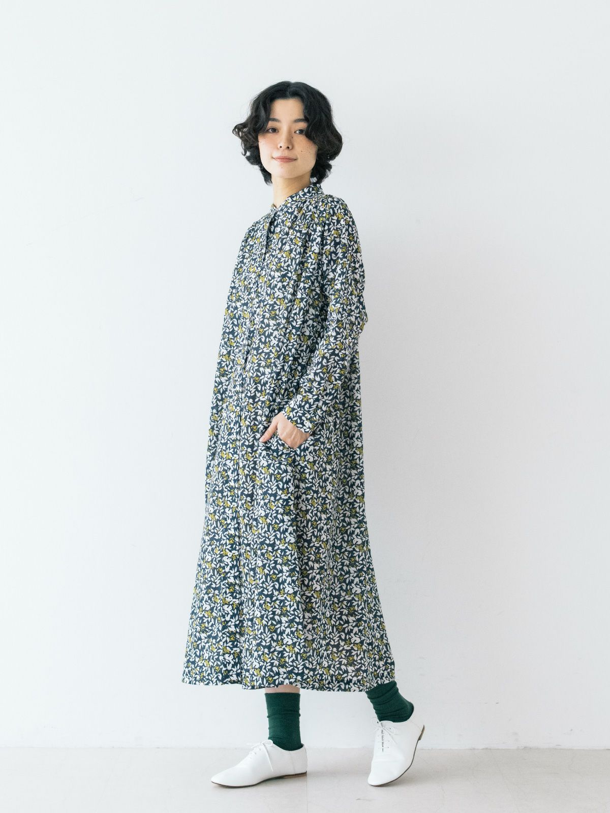 フラワープリントワンピース PONT DE CHALONS ポンデシャロン | PONT